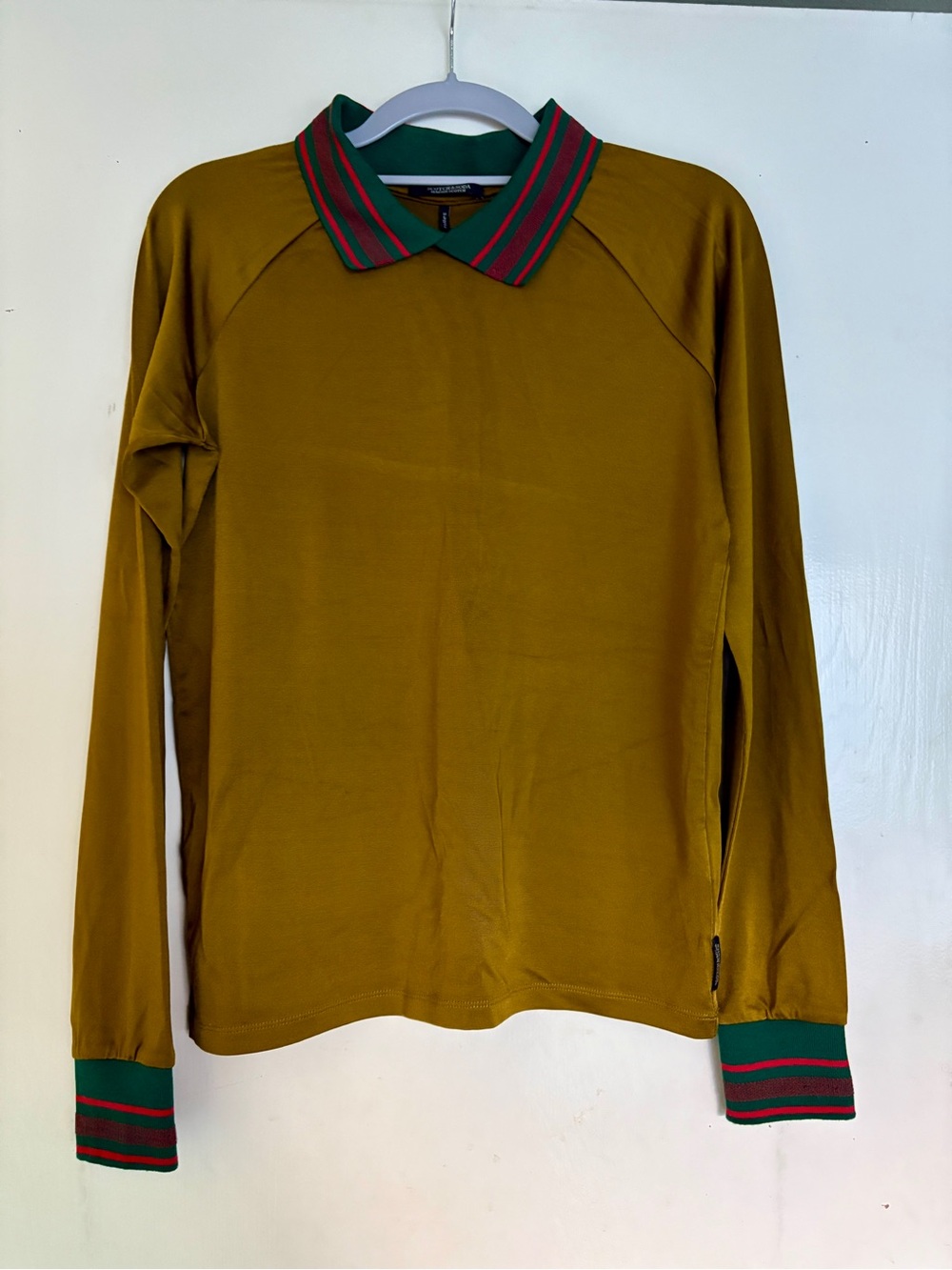 Scotch & Soda Long Sleeve Polo Shirt S